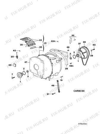 Взрыв-схема стиральной машины Faure FWT392 - Схема узла Functional parts 267